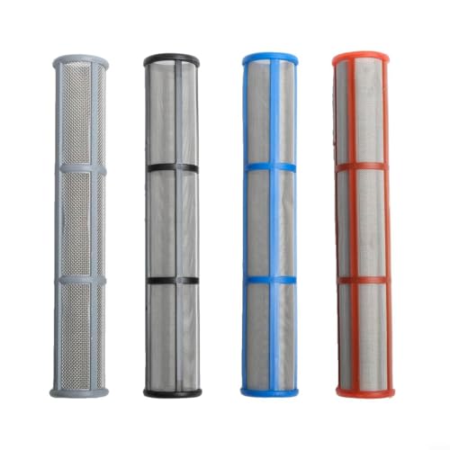 4-teiliges Airless-Sprühfilter-Set, Krümmerfilter mit 30, 60, 100, 200 Maschen für reibungslosen Betrieb 4-teiliges Airless-Sprühfilter-Set, Krümmerfilter mit 30, 60, 100, 200 Maschen für reibungslosen Betrieb von snowchecking