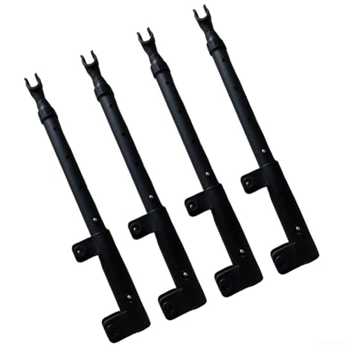 4-teiliges verstellbares Teleskopstangen-Set für Campingwagen, Tisch mit mehreren Höhenoptionen, 36, 5 bis 49, 8 cm, Stützstangen für den Außenbereich 4-teiliges verstellbares Teleskopstangen-Set für Campingwagen, Tisch mit mehreren Höhenoptionen, 36, 5 bis 49, 8 cm, Stützstangen für den Außenbereich von snowchecking