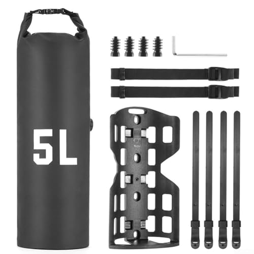 5L Wasserdichte Rolltop Fahrradtasche für Gabel oder Roller Tube Befestigung (Typ 1) von snowchecking