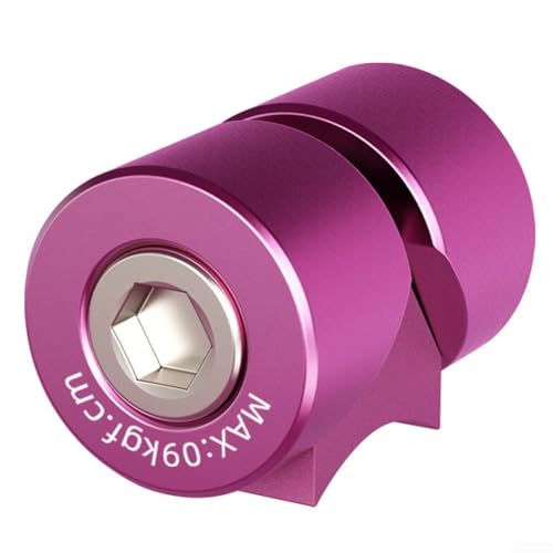 Aluminium-Fahrradsattelklemme, leicht und Befestigung für jede Art von Fahrrad (rosa) von snowchecking