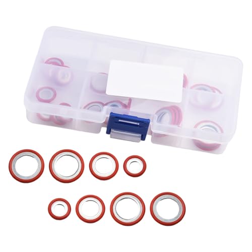 Auto Klimaanlage Kompressor Dichtungssortiment Kit 30-teilig für stabile und zuverlässige Abdichtung in verschiedenen Kompressoranwendungen Auto Klimaanlage Kompressor Dichtungssortiment Kit 30-teilig für stabile und zuverlässige Abdichtung in verschiedenen Kompressoranwendungen von snowchecking