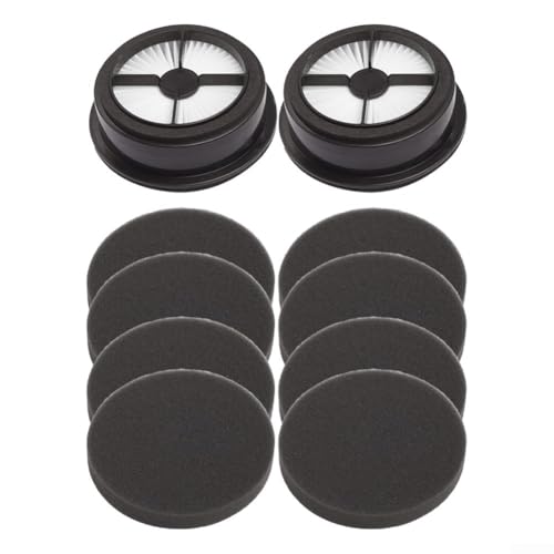 Doppelpack Filter-Sets inklusive Schaumstoff, die für Komponenten der beliebten F44 für Staubsauger entwickelt wurden, Referenznummer 304019001 von snowchecking