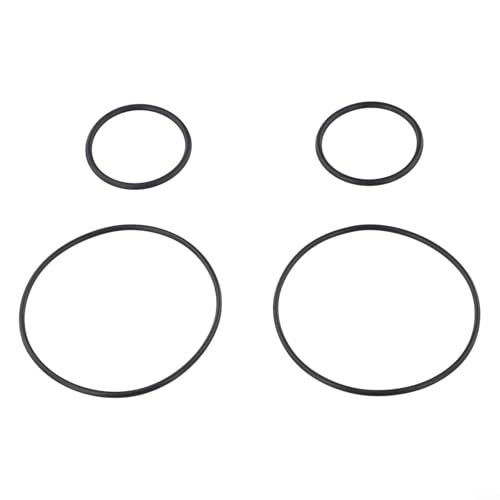 Ersatz-Vorfilter-O-Ring-Set für SPS25 SPS75 SPS100 Poolpumpen, Gummidichtungen zur Aufrechterhaltung der richtigen Abdichtung und Verbesserung der Filtration (4 Stück) von snowchecking