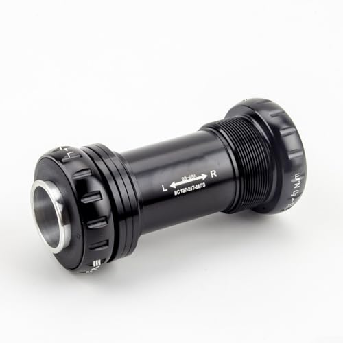 Fahrradlager Tretlager 24 mm Spindel, breite Kompatibilität mit BSA-Gewinde und verbesserte Haltbarkeit von snowchecking