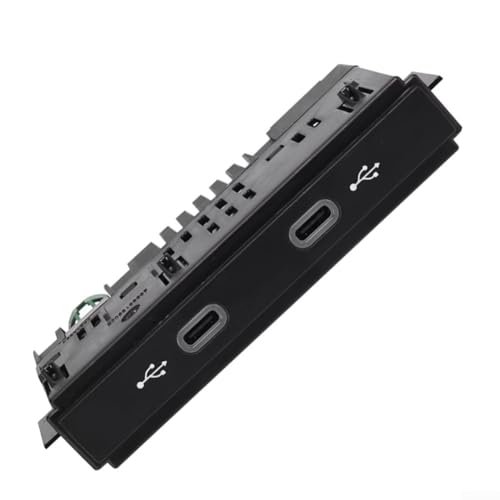 Fahrzeug USB Adapter für Touran und für Tiguan für MK2 2017 2018 mit Front Hinten Typ C Buchse, ABS Konstruktion, Modell 5NA035736 Fahrzeug USB Adapter für Touran und für Tiguan für MK2 2017 2018 mit Front Hinten Typ C Buchse, ABS Konstruktion, Modell 5NA035736 von snowchecking