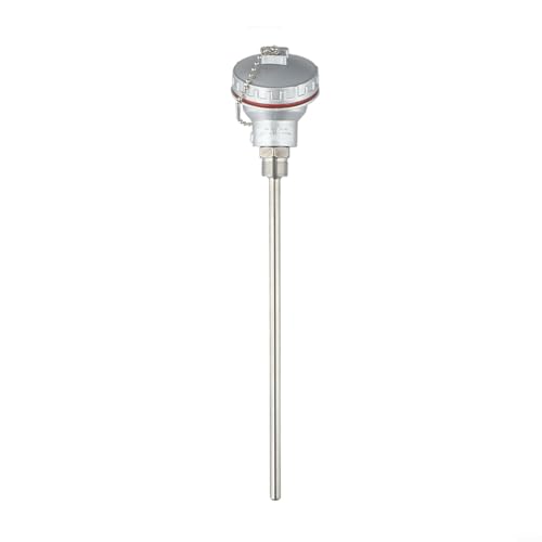 Für RTD PT100 Temperatursensorsonde mit M20 x 1 5-Gewinde-Thermoelement-Klemmkopf, entwickelt für genaue Temperaturmessung in industriellen Anwendungen (250 mm) von snowchecking