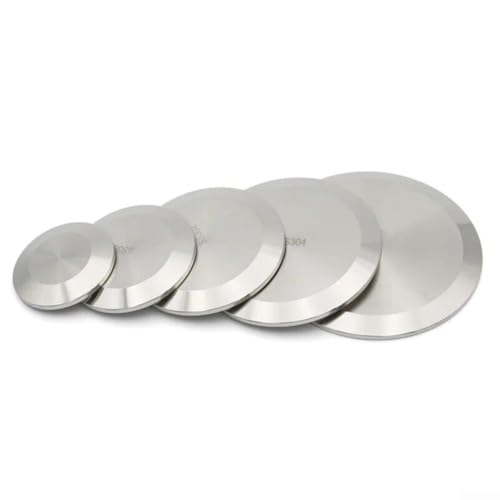 Industrielle Sanitär-Endkappe Tri Clamp 304 Edelstahl Hülse für Rohrabschlüsse und Durchflusskontrolle, erhältlich von 38 mm bis 219 mm Durchmesser (133 mm) von snowchecking