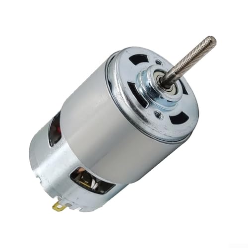 Lithium-Elektro-Rasenmäher-Zubehör, 755-Motor, 12 V, leistungsstarker großer Drehmomentmotor mit doppeltem Kugellager von snowchecking