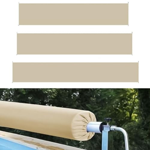 Practical Solution Robuste Schutzhülle für Ihr Schwimmbad Solar-Deckenrolle aus starkem Material (4,8 m) von snowchecking