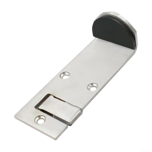 Robuster Türstopper aus Edelstahl, sichern Sie Ihre Tür mit diesem zuverlässigen Blocker (8 cm lang) von snowchecking
