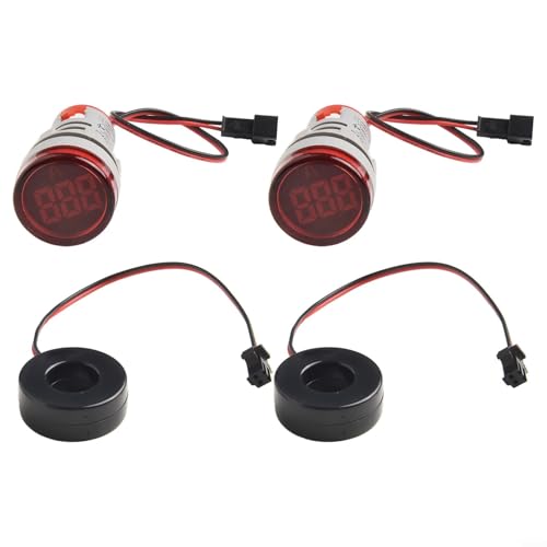 Runder digitaler AC-Amperemeter 2er-Set, unverzichtbares Werkzeug zur Strommessung in vielfältigen Anwendungen Runder digitaler AC-Amperemeter 2er-Set, unverzichtbares Werkzeug zur Strommessung in vielfältigen Anwendungen von snowchecking