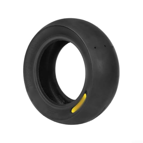 Schlauchlose Gummi-Reifen mit glatter Oberfläche für Elektroroller bieten Durchstoßfestigkeit und reibungsloses Fahrerlebnis in den Größen 90/65 6 5, 105/50 6 5 und 110/55 6 5 (Ulip100/55-6,5 schwarz) von snowchecking