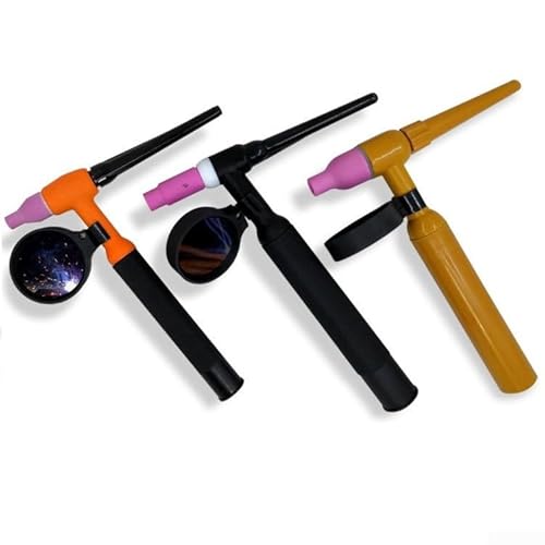 Schweißhelm Objektiv Filter Glas mit Rotationseinstellung für TIG Torch QQ150 WP9 WP17 WP18 WP26 Modelle (B) von snowchecking