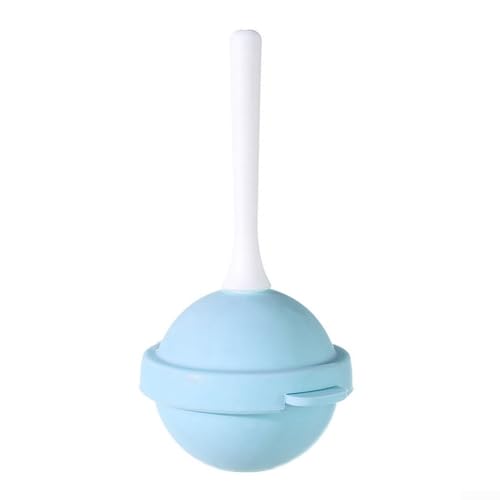 Silikonformen für Lutscher für selbstgemachte Snacks, einfach zu bedienen, flexibles Design, lebensmittelechtes Material (blau) von snowchecking