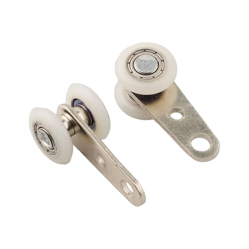 Sliding Door Solutions Starke Metall-Riemenscheiben ausgestattet mit effizientem Rollmechanismus für reibungslose Nutzung (A 2 Stück) von snowchecking