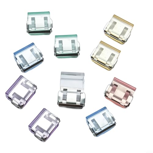 Snowchecking 10 Stück Fensterstopper Fenster Bildschirm Befestigungsclips Sicherheitsriegel Schloss PC Metallschiene Halter Belüftung Kontrolle Home Security (zufällige Farbe) von snowchecking