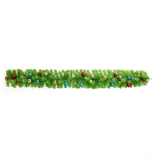 Snowchecking 180 cm grüne Weihnachts-Rattan-Girlande, PVC-Rebe für Urlaub, Party, Tisch, Kaminsims, Heimdekoration, saisonale Dekoration Snowchecking 180 cm grüne Weihnachts-Rattan-Girlande, PVC-Rebe für Urlaub, Party, Tisch, Kaminsims, Heimdekoration, saisonale Dekoration von snowchecking