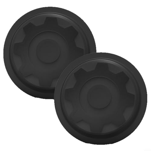 Snowchecking 2 Stück Winterfrostschutz Silikon Pool Jet Düsenabdeckungen für Hayward SP1419D kompatibel mit Schwimmbädern und Spa-Systemen (schwarz) von snowchecking