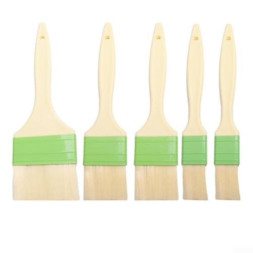 Snowchecking 3-teiliges Backpinsel-Set aus Nylon zum Backen, Kochen und Grillen, rutschfester PP-Griff, Küchenölpinsel zum Grillen und Eierwaschen Snowchecking 3-teiliges Backpinsel-Set aus Nylon zum Backen, Kochen und Grillen, rutschfester PP-Griff, Küchenölpinsel zum Grillen und Eierwaschen von snowchecking