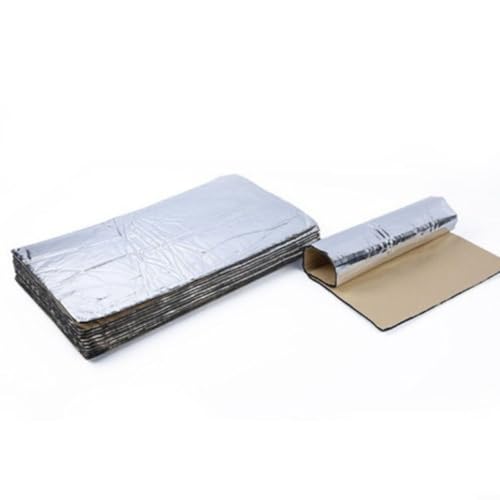 Snowchecking 30 Stück Auto Schalldämpfung Selbstklebende Matte Auto Isolierung Pad Schalldämmung Pad Kofferraum Tür Haube 250 x 180 x 5 mm Snowchecking 30 Stück Auto Schalldämpfung Selbstklebende Matte Auto Isolierung Pad Schalldämmung Pad Kofferraum Tür Haube 250 x 180 x 5 mm von snowchecking