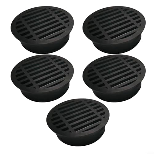 Snowchecking 5 Stück runde Bodenablaufabdeckung PVC Gitter Sieb für Badezimmer Balkon Industrie Entwässerungssystem 3/4 Zoll schwarz grün Snowchecking 5 Stück runde Bodenablaufabdeckung PVC Gitter Sieb für Badezimmer Balkon Industrie Entwässerungssystem 3/4 Zoll schwarz grün von snowchecking