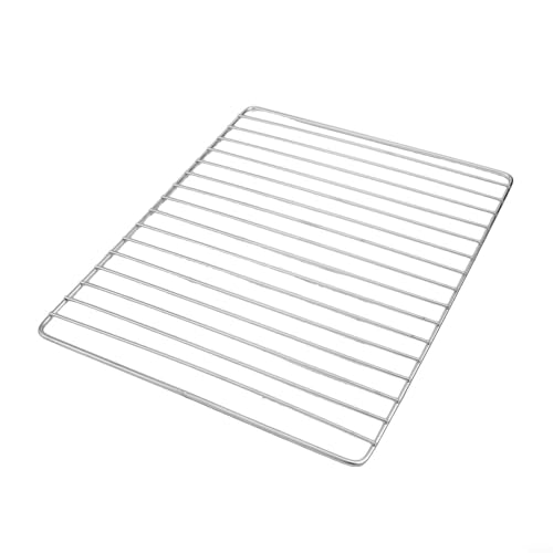 Snowchecking BBQ Grill Mesh Edelstahl Grillrost Ersatz für Outdoor Grillen Camping Picknick für Pellet Gas Holzkohle Grill (30 × 25 cm) von snowchecking