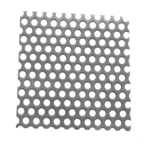 Snowchecking Badezimmer-Abfluss-Haarfänger, 304 Edelstahl, Anti-Verstopfungs-Mesh-Filtersieb für Duschwanne und Waschbecken, passend für runde oder quadratische Abflüsse (B-10) von snowchecking