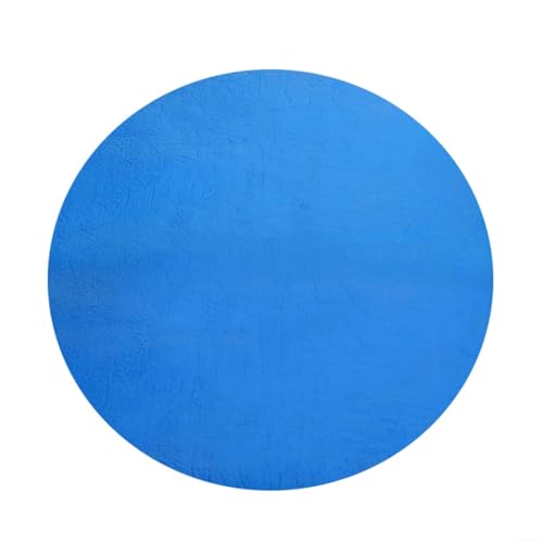 Snowchecking Bodenplane Pool Liner Pad Runde Bodenmatte für oberirdische Schwimmbad Bodenschutz blau (3 m) von snowchecking