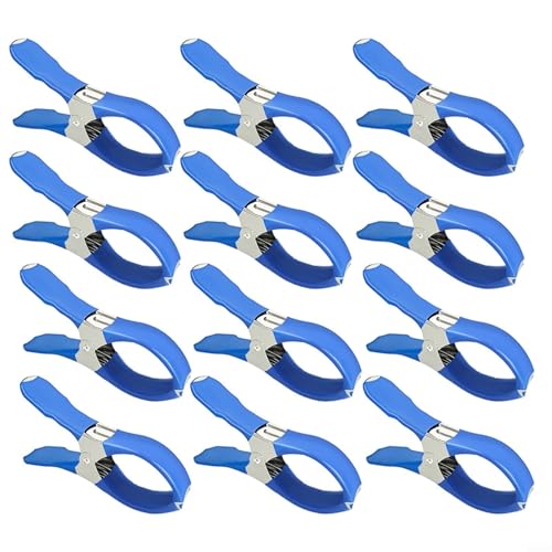 Snowchecking Edelstahl-Poolabdeckungs-Clips, 11,9 cm, strapazierfähig, für den Winter, mit Schutzhülle, Blau 12 Snowchecking Edelstahl-Poolabdeckungs-Clips, 11,9 cm, strapazierfähig, für den Winter, mit Schutzhülle, Blau 12 von snowchecking