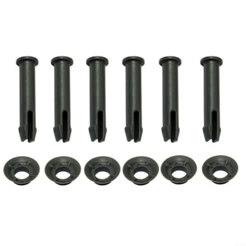 Snowchecking Ersatz-Set für Pool-Rahmenbolzen und Dichtung, 55 mm Länge, für Steel Pro Round Swimming Pool 305/366 cm (6 Sets) von snowchecking