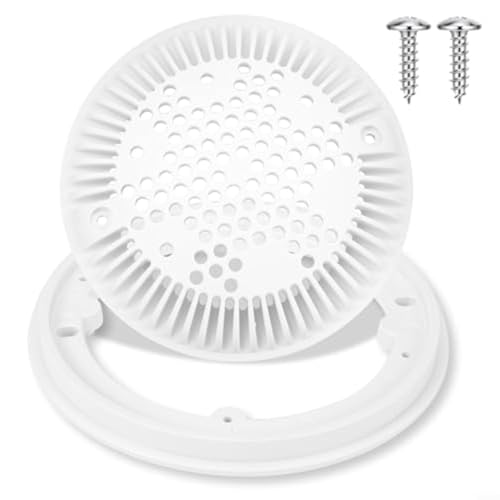 Snowchecking Ground Pool Main Drain Kit, 8Inch WG1030 Dual Suction Drain Kit For Pools Compatible With SPX1075 SPX1070 Complete Installation Set Snowchecking Ground Pool Main Drain Kit, 8Inch WG1030 Dual Suction Drain Kit For Pools Compatible With SPX1075 SPX1070 Complete Installation Set von snowchecking