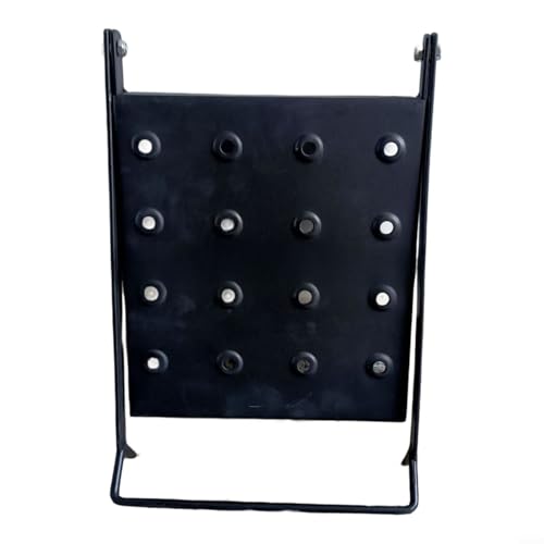 Snowchecking Leiter Arbeitsbühne Multifunktional Anti-Rutsch-Eisenkonstruktion Faltbare Unterstützung 150 kg Gewicht 30 x 27 cm von snowchecking