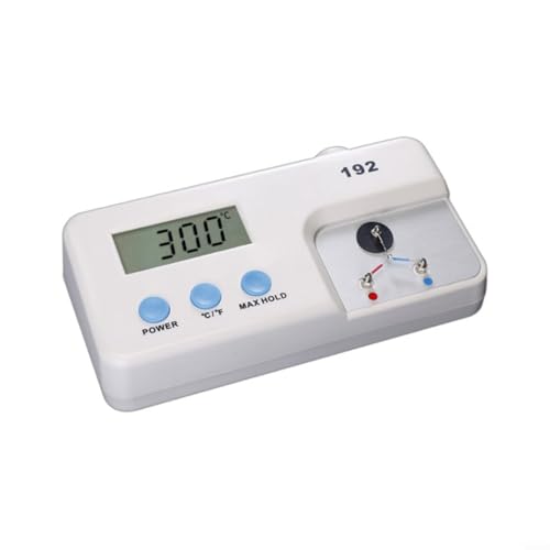 Snowchecking Lötkolben-Thermometer mit LED-Anzeige und K-Sensor für genaue Temperaturmessung 0-600 ℃ von snowchecking