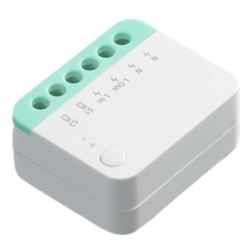 Snowchecking Mini Wi-Fi Smart Lichtschalter DIY Breaker Modul für MINIR4M Fernbedienung SPDT 2.4GHz Wireless Home Automation 100-240V kompatibles Gerät Snowchecking Mini Wi-Fi Smart Lichtschalter DIY Breaker Modul für MINIR4M Fernbedienung SPDT 2.4GHz Wireless Home Automation 100-240V kompatibles Gerät von snowchecking