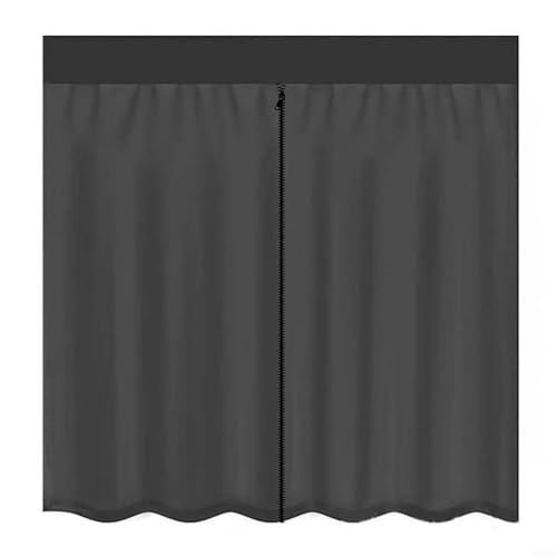 Snowchecking RV Kofferraum Mesh Sonnenschutz Sichtschutz Vorhang Outdoor Belüftung Bildschirm Netz für Camping Reise Van Tür Schutz Insektenschutz Fliegengitter Netz (135 x 145 cm) von snowchecking