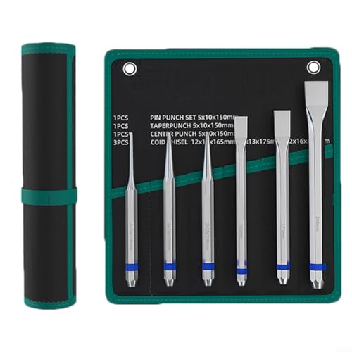 Snowchecking Robustes Werkzeug-Set aus legiertem Stahl, Flachmeißel und Kegel-Design für Präzisionsuhr-Reparatur und Werkstatteinsatz Snowchecking Robustes Werkzeug-Set aus legiertem Stahl, Flachmeißel und Kegel-Design für Präzisionsuhr-Reparatur und Werkstatteinsatz von snowchecking