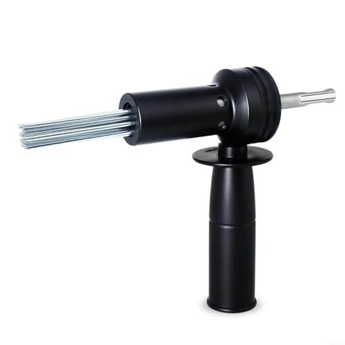 Snowchecking SDS Elektrischer Hammer Adapter Nadel Scaler Werkzeug Rostentferner 18-Nadel-Design für Betonvorbereitung und Bohren Snowchecking SDS Elektrischer Hammer Adapter Nadel Scaler Werkzeug Rostentferner 18-Nadel-Design für Betonvorbereitung und Bohren von snowchecking
