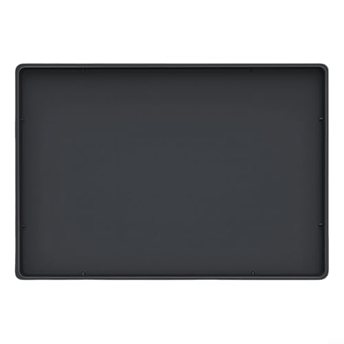 Snowchecking Super saugfähige Küchenthekenmatte, Kaffeemaschine, leicht abzuwischen, für Cafés, Küchenarbeitsplatten, Waschbecken und Geschirraufbewahrung (schwarz) von snowchecking