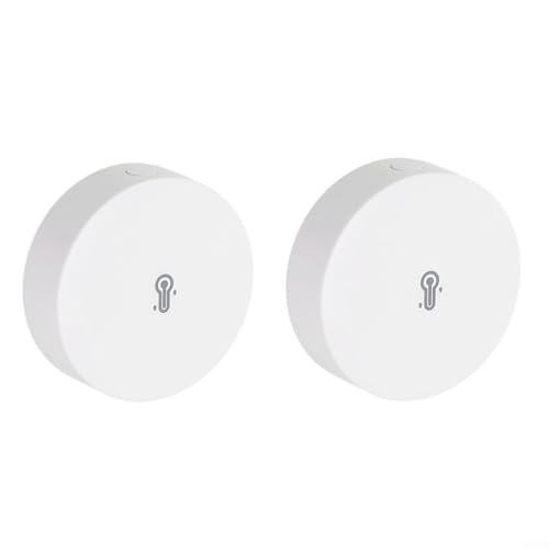 Snowchecking Temperatur-Feuchtigkeitssensor, kompatibel mit Alexa für ZigBee Innenbereich, digitales Thermometer mit Alarmfunktion Snowchecking Temperatur-Feuchtigkeitssensor, kompatibel mit Alexa für ZigBee Innenbereich, digitales Thermometer mit Alarmfunktion von snowchecking