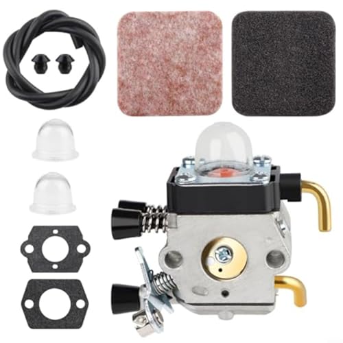 Snowchecking Vergaser und Luftfilter Tune-Up Kit inkl. Ölbecher und Dichtungen kompatibel mit FS80R FS85 FS74 FS76 Modellen Snowchecking Vergaser und Luftfilter Tune-Up Kit inkl. Ölbecher und Dichtungen kompatibel mit FS80R FS85 FS74 FS76 Modellen von snowchecking