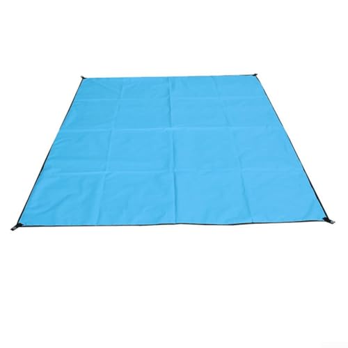 Sonnensegel, wasserdicht, für den Außenbereich, geeignet für Picknicks und Camping, inklusive Seilen und Aufbewahrungstasche (210 x 300 cm, grün) von snowchecking