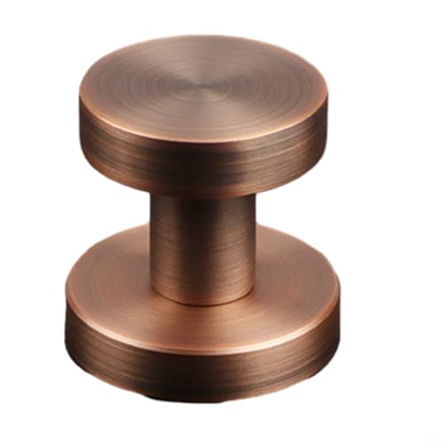 Stealthy Interior Lock Unsichtbares Türschloss mit Schlüssel für zusätzliche Sicherheit im Schlafzimmer (Rotbronze mit Schlüssel) von snowchecking