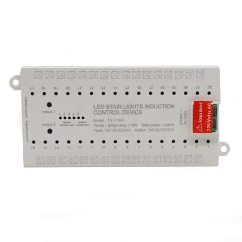 Treppen-Bewegungssteuerungssystem, 12 V PIR-Licht-Dimmer für den Innenbereich mit einstellbarer Helligkeit und Geschwindigkeitsoptionen Treppen-Bewegungssteuerungssystem, 12 V PIR-Licht-Dimmer für den Innenbereich mit einstellbarer Helligkeit und Geschwindigkeitsoptionen von snowchecking