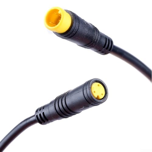 Wasserdichter 3-poliger Stecker für Elektrofahrräder, Verlängerungskabel für Gashebel und Lichter (zwei Buchsen) von snowchecking