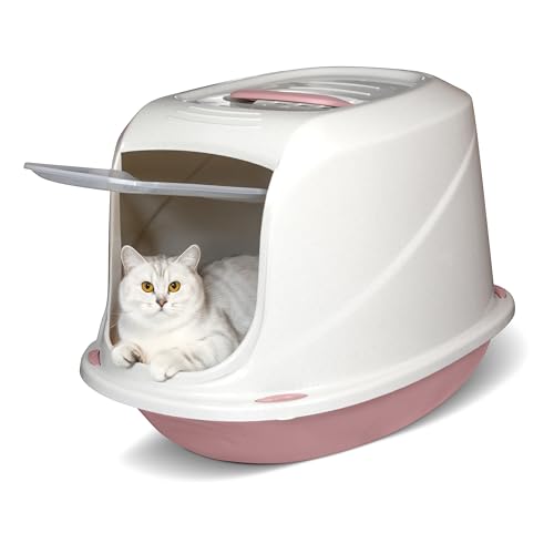 Snugsy Katzenklo mit Deckel - M - Katzentoilette - Geruchsarm durch Aktivkohlefilter - Pink 45 x 36 x 32 cm Snugsy Katzenklo mit Deckel - M - Katzentoilette - Geruchsarm durch Aktivkohlefilter - Pink 45 x 36 x 32 cm von snugsy