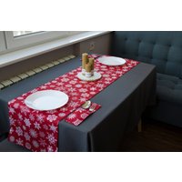 Weihnachtstischläufer, Weihnachtsdekoration, Tischläufer, Tischläufer von soSweetHomeShop