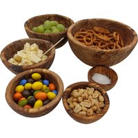 6Er Set Schalen Aus Olivenholz Als Geschenkidee, Geschenkset, Muttertagsgeschenk, Servierschalen Und Breischalen Für Babys 6Er Set Schalen Aus Olivenholz Als Geschenkidee, Geschenkset, Muttertagsgeschenk, Servierschalen Und Breischalen Für Babys von soapbrothers