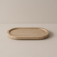 Travertin Tablett, Sockel, Schmuck Display, Marmor Display Stück, Housewarming Geschenk, Geschenkideen von soatnature