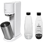 SODASTREAM Wassersprudler Duo 1 L Edelstahl, Weiß von sodastream