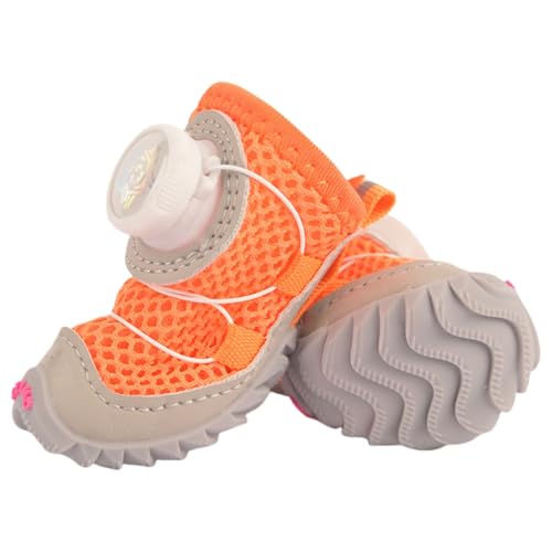 2er-Pack kleine Hundeschuhe mit weichen Sohlen, bequeme Schutzschuhe für große Haustiere 2er-Pack kleine Hundeschuhe mit weichen Sohlen, bequeme Schutzschuhe für große Haustiere von sodeber